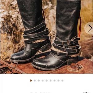 Freebird Drove Boot Black size 7